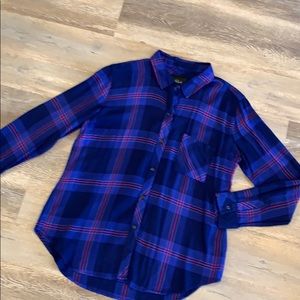 NWT HUNTER RAILS PLAID MEDIUM